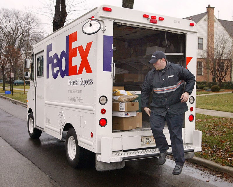 FedEx driver