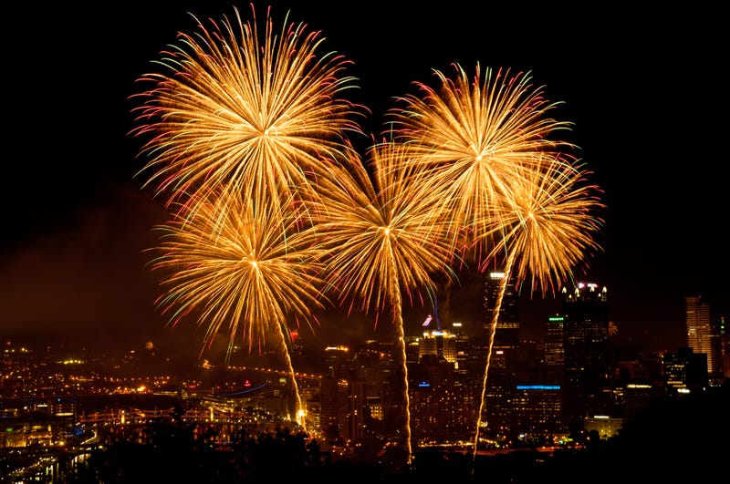 4th of July fireworks in Pittsburgh