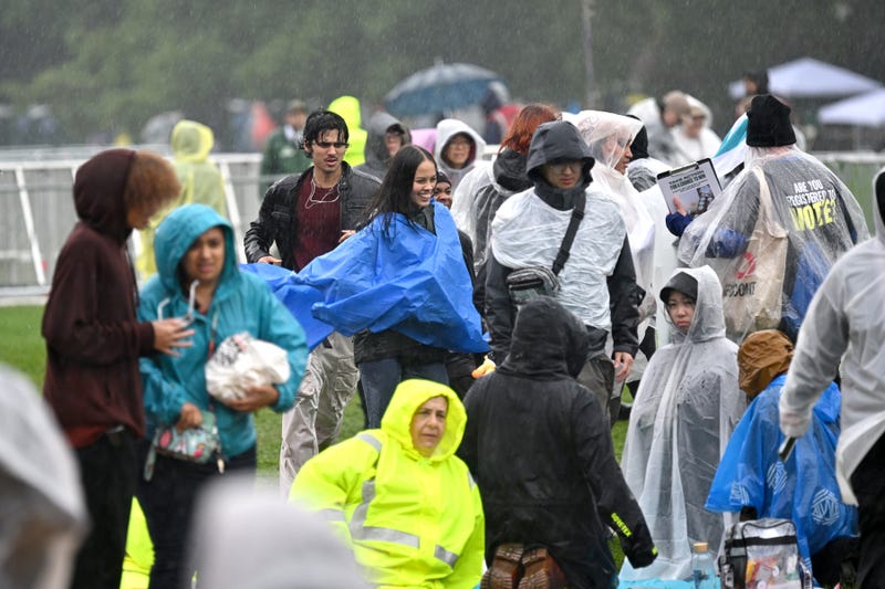Fans attend Global Citizen Festival 2023 at Central Park on September 23, 2023 in New York City