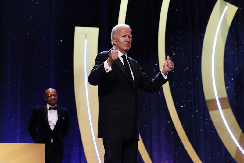 President Joe Biden speaks onstage at the Congressional Black Caucus Foundation annual Legislative Conference National Town Hall on September 23, 2023 in Washington, DC. 