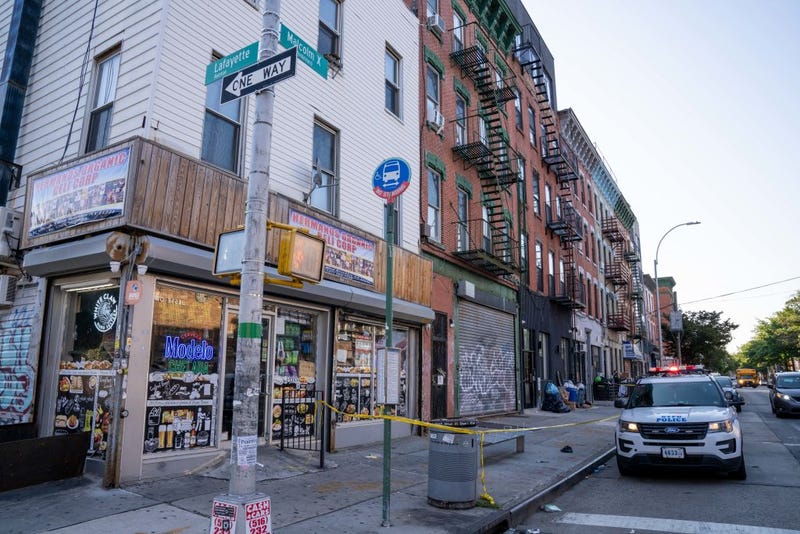 32-year old Ryan Carson was pronounced dead at Kings County Hospital after he was stabbed multiple times in the chest in the vicinity of Malcolm X Boulevard and Lafayette Avenue in Brooklyn on Oct. 2, 2023.