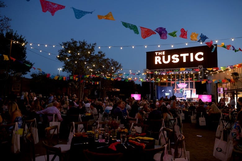 Atmosphere during the 2023 Farrah Fawcett Foundation Tex-Mex Fiesta at The Rustic on September 28, 2023 in Dallas, Texas