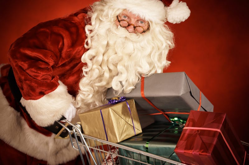Shopping Santa