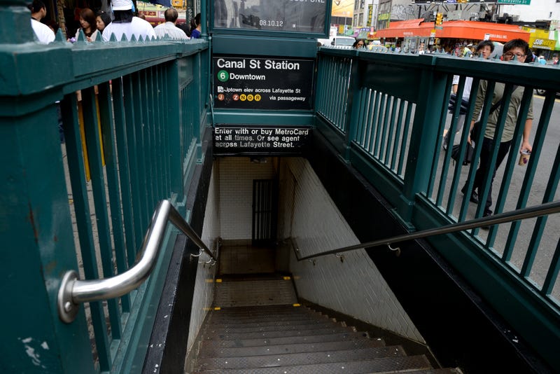 A 59-year-old woman was raped in the Canal Street subway station in Manhattan on Friday.