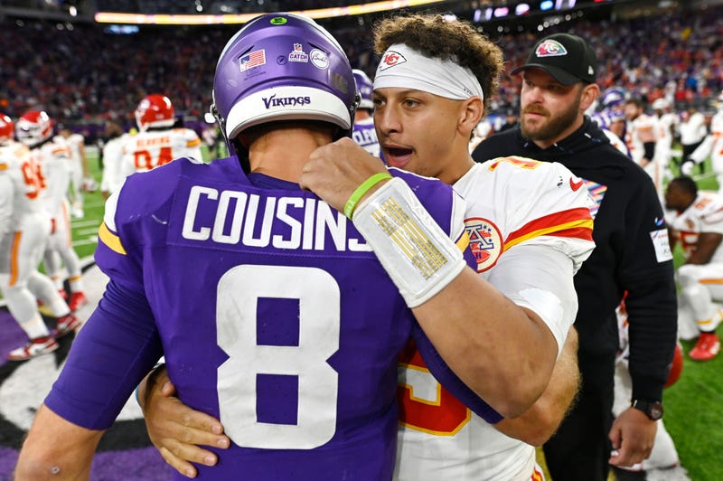 Minnesota Vikings, Kirk Cousins, Patrick Mahomes