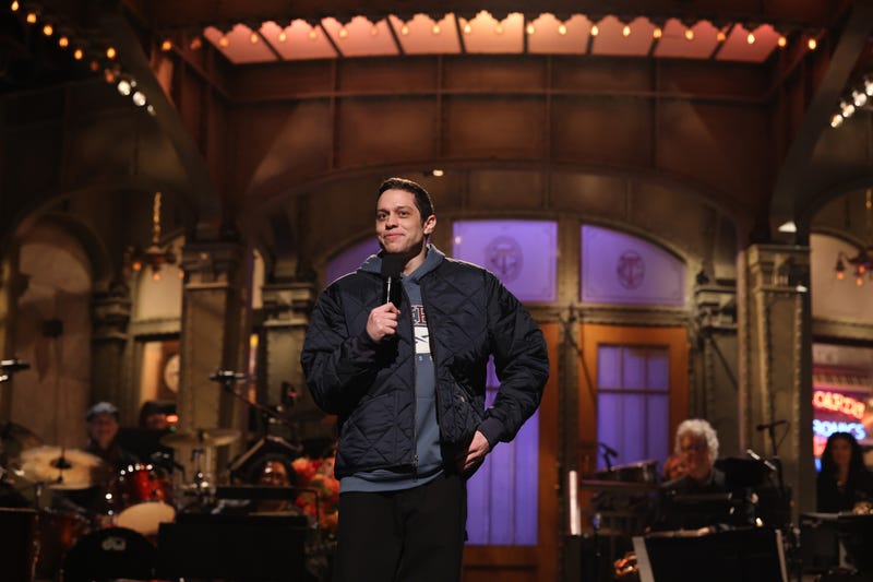 Host Pete Davidson during the Monologue on Saturday, October 14, 2023.