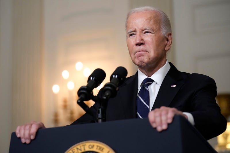 President Joe Biden on Tuesday delivered remarks from the White House on the Hamas terrorist attacks in Israel.