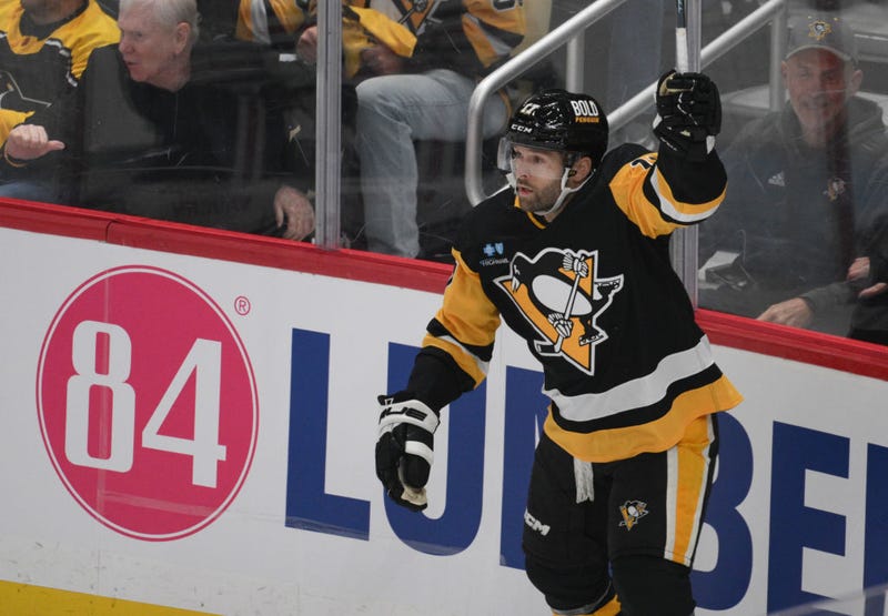 Bryan Rust after scoring