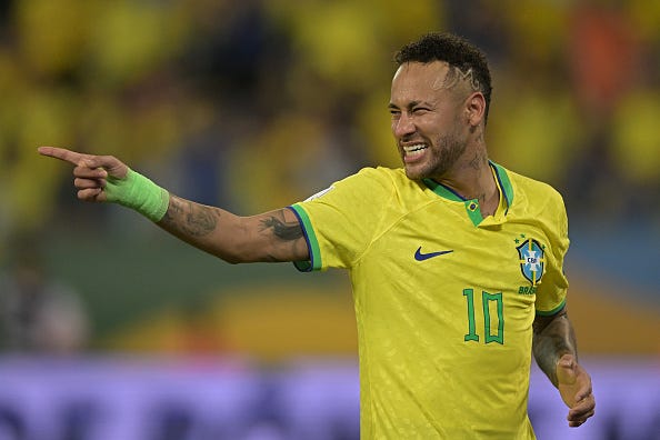 Neymar/getty images