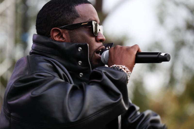 Sean "Diddy" Combs attends the Sean "Diddy" Combs Fulfills $1 Million Pledge To Howard University At Howard Homecoming Yardfest on Oct. 20, 2023, in Washington, D.C.