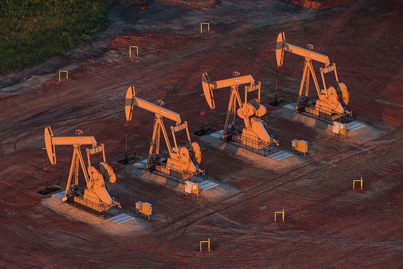 North Dakota oil fields
