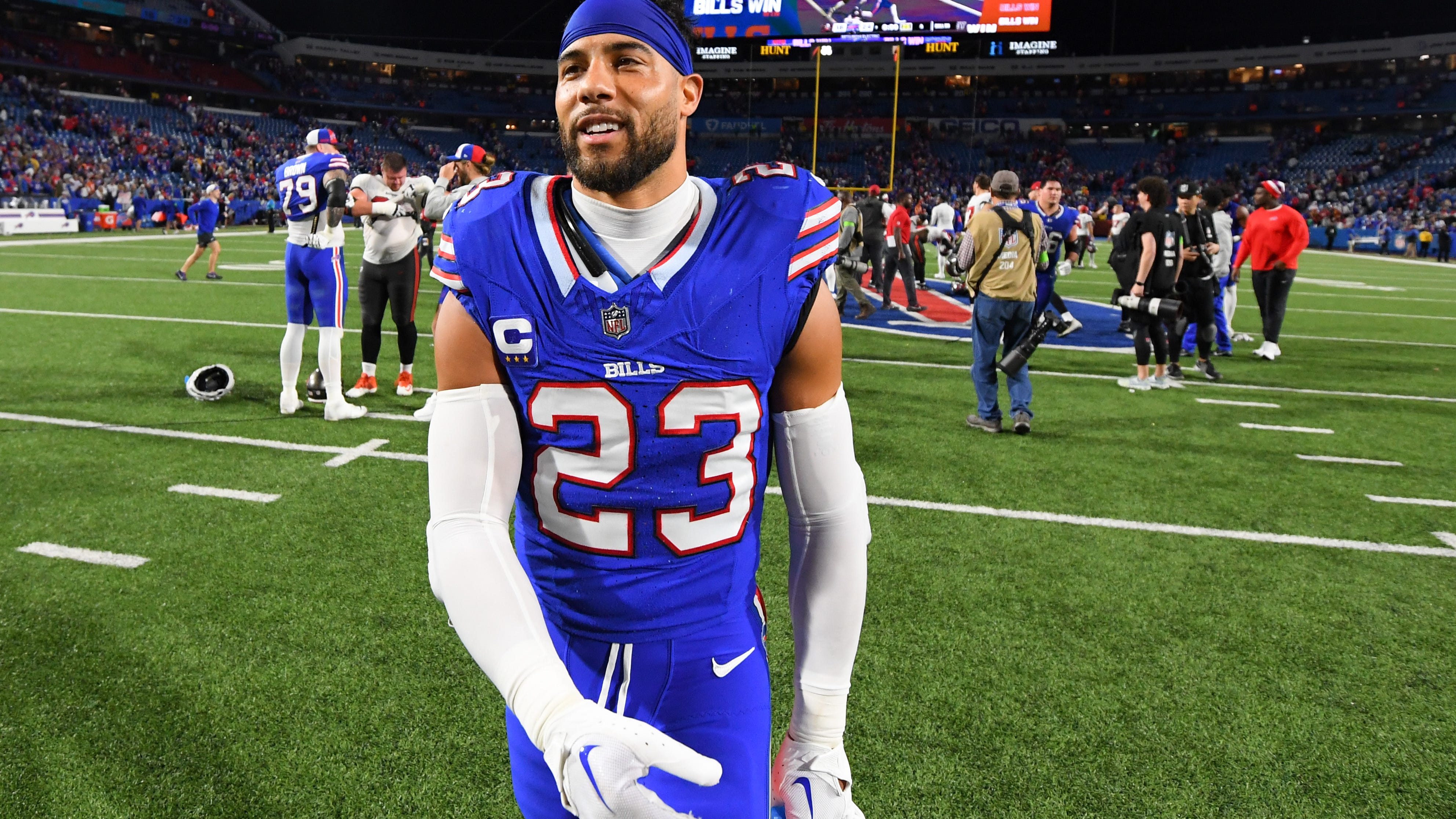 Micah Hyde's wife pens emotional thank you to 'Bills Mafia'