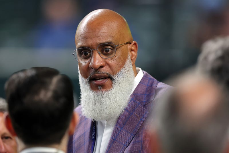 Tony Clark, Executive Director of MLB Players Association, looks on prior to Game One of the World Series between the Arizona Diamondbacks and the Texas Rangers at Globe Life Field on October 27, 2023 in Arlington, Texas.