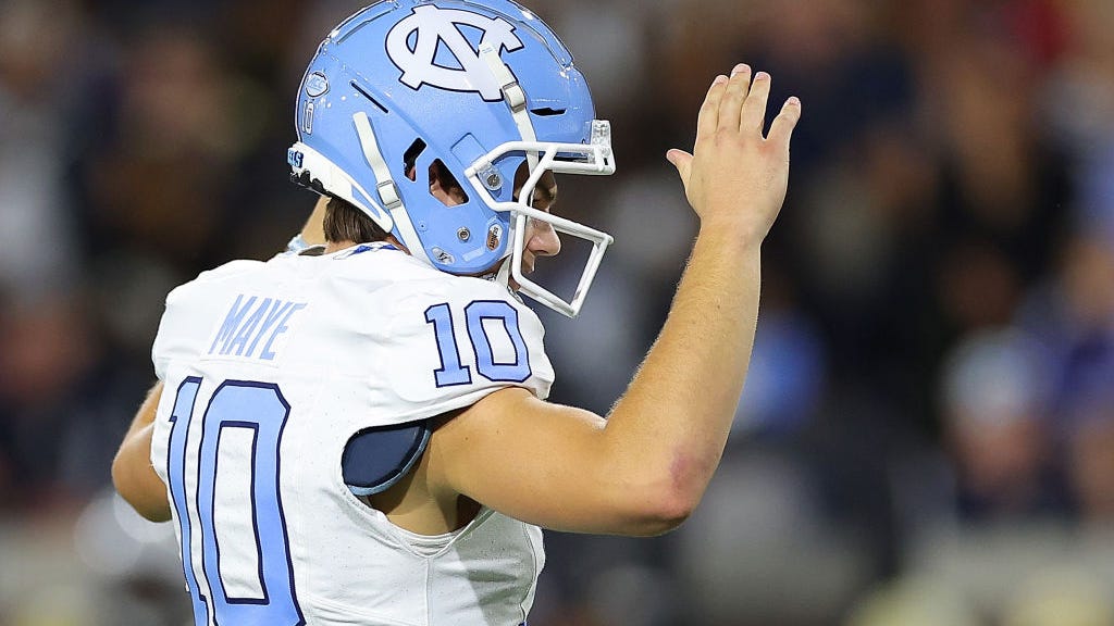 Patriots hosting QB Drake Maye on visit in Foxborough Friday