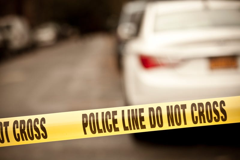 Police tape, crime scene