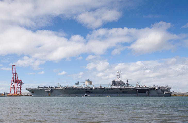 The USS George Washington.