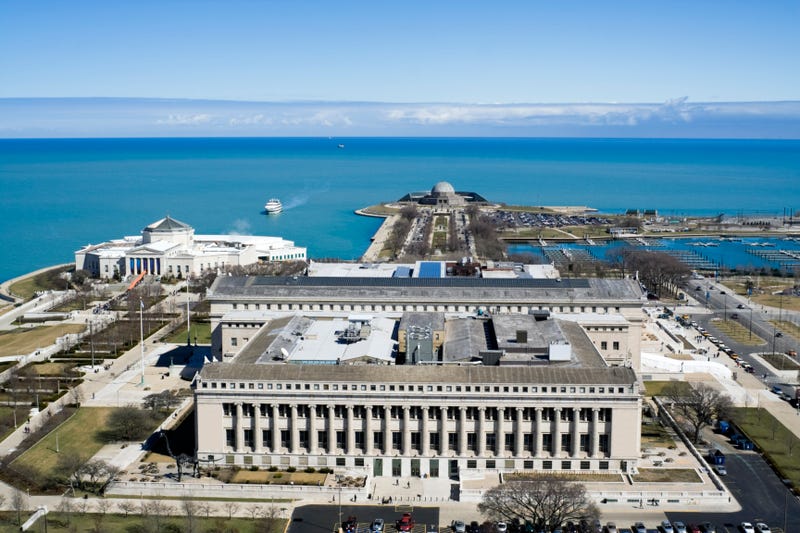 Parts of Museum Campus in Chicago