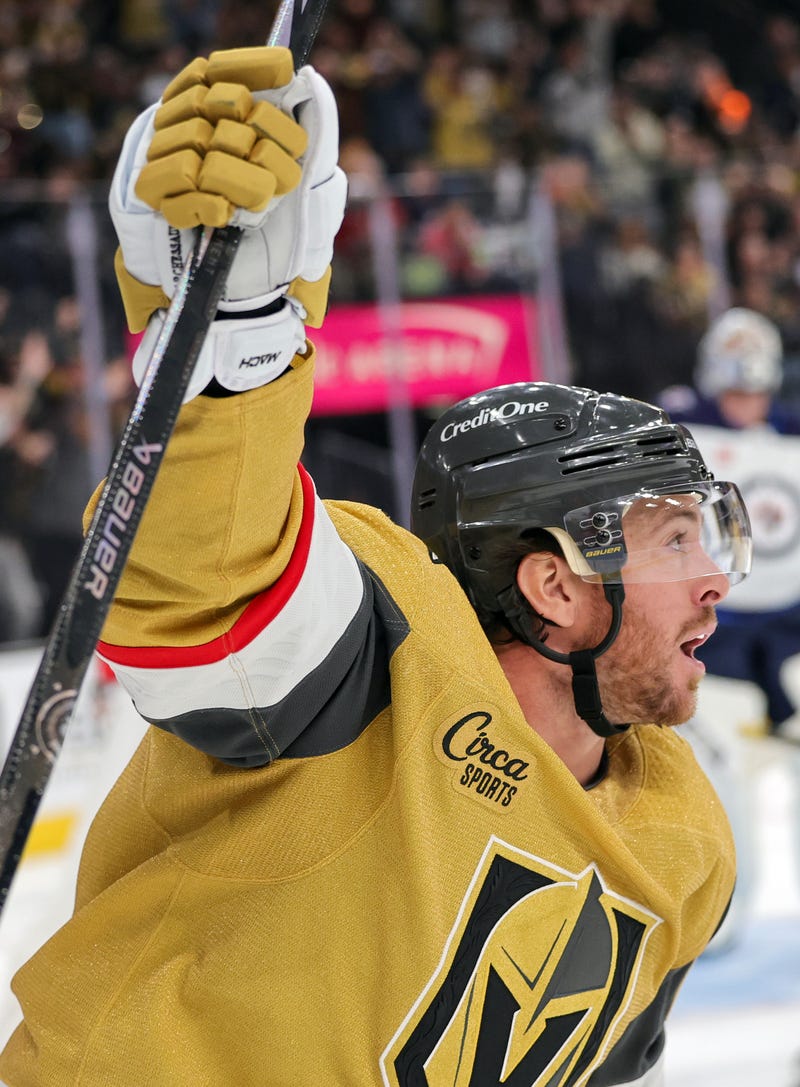 The Golden Knights recorded their 10th victory of season by beating the Winnipeg Jets 5-2 in Las Vegas.