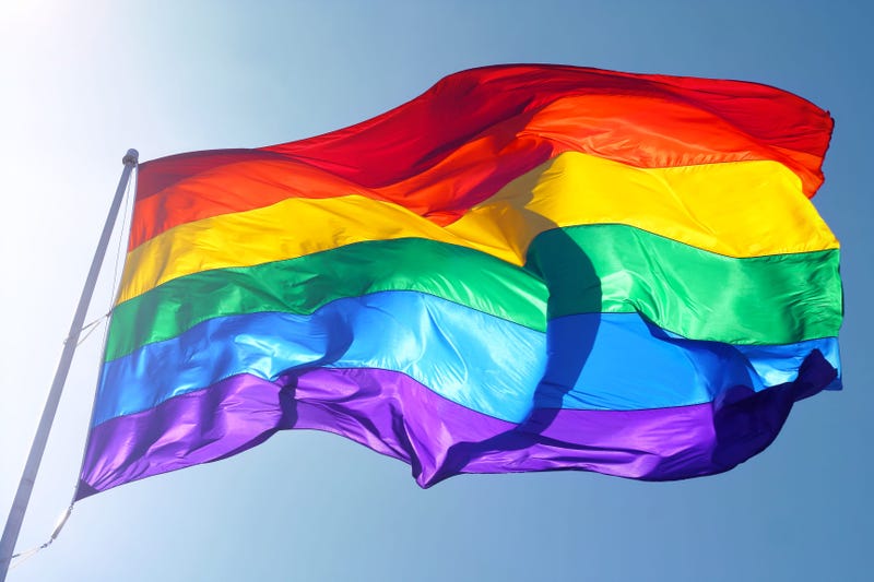 LGBTQ+ pride flag