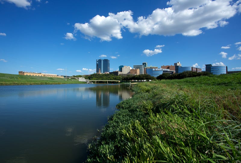 View of Downtown Fort Worth from the Trinity River