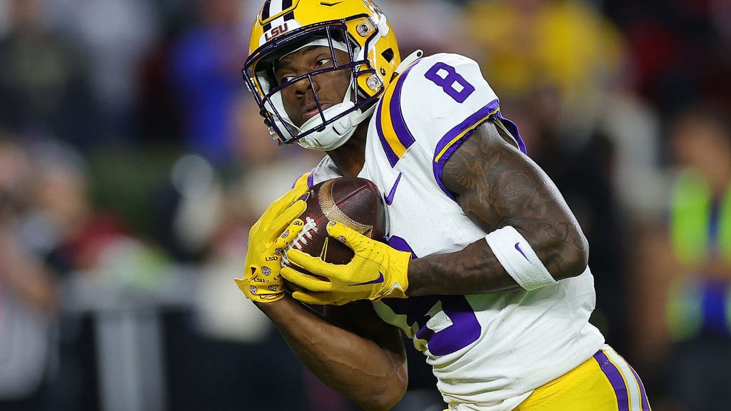 Patriots reportedly meet with star WR Malik Nabers ahead of LSU Pro Day