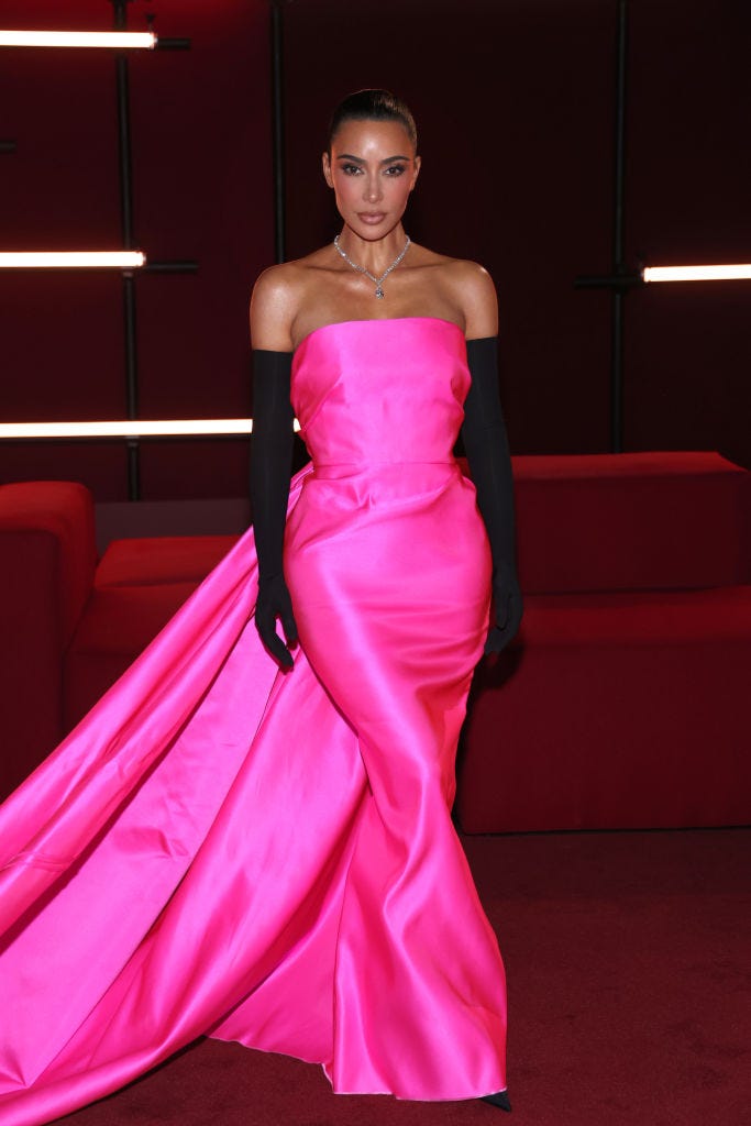 Kim Kardashian attends the 2023 LACMA Art+Film Gala, Presented By Gucci at Los Angeles County Museum of Art on November 04, 2023 in Los Angeles, California.