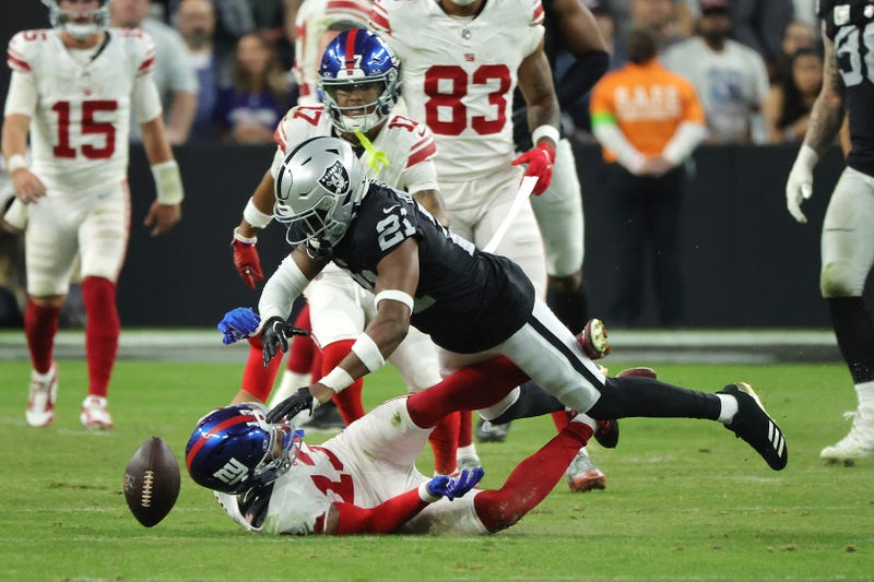 The Raiders notched their first win under interim head coach Antonio Pierce as they rout the NY Giants 30-6