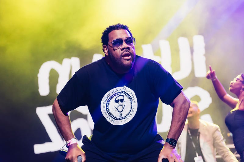Fatman Scoop performs during Fridayz Live '23 at Rod Laver Arena on Nov. 10, 2023 in Melbourne, Australia.