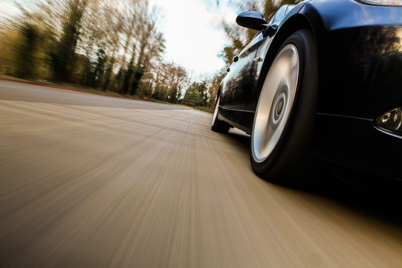 car speeding