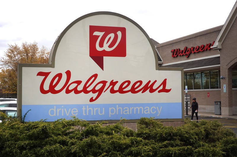 Walgreens store sign