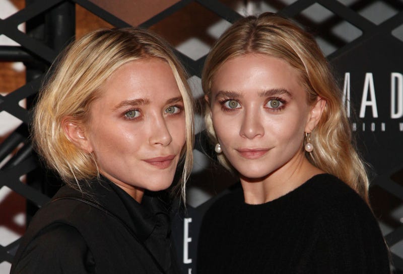 Mary-Kate Olsen and Ashley Olsen attend the Lexus Design Disrupted Fashion Event at SIR Stage 37