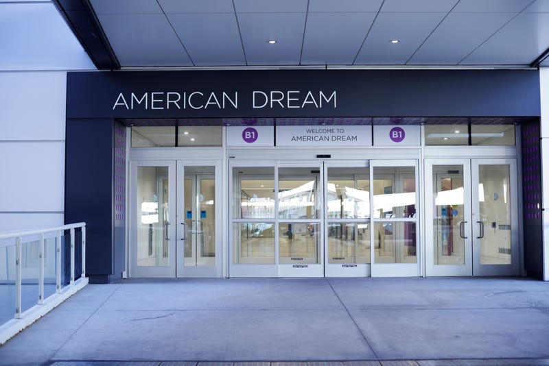 An empty entrance is seen inside the American Dream Mall after briefly evacuation on Black Friday over bomb threat on November 24, 2023 in East Rutherford, New Jersey. The Mall was closed for about an hour before police gave an all clear saying that the situation was resolved and the facility is safe.