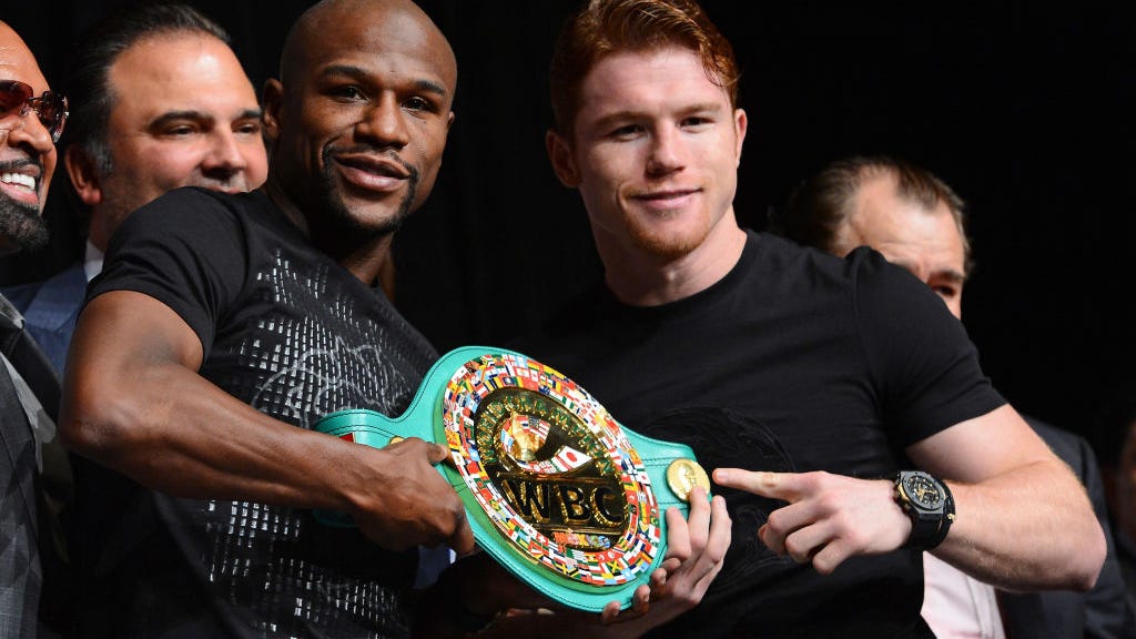 Floyd Mayweather Jr. volvió a menospreciar al Canelo Álvarez