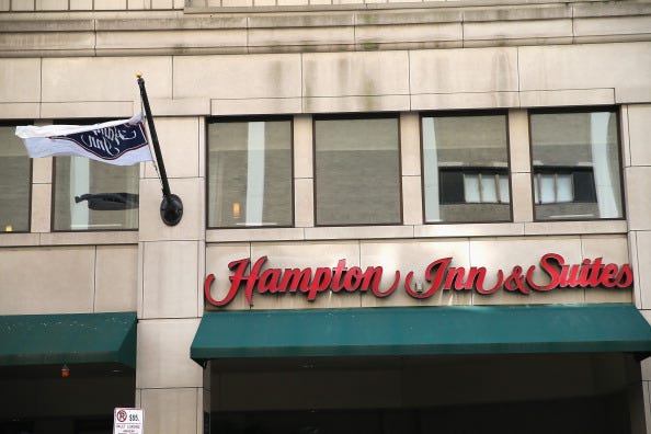 Hampton Inn sign