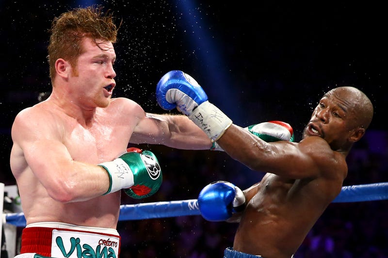 Canelo y Mayweather