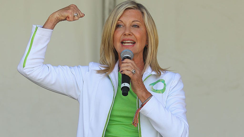 Olivia Newton-John opens up on new foundation, shares advice to women fighting breast cancer