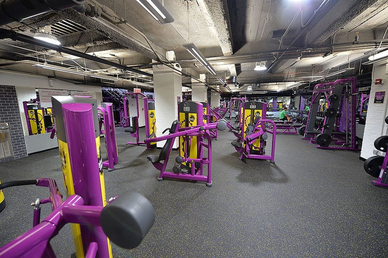 Inside a Planet Fitness