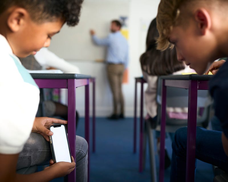 Cell phone in school