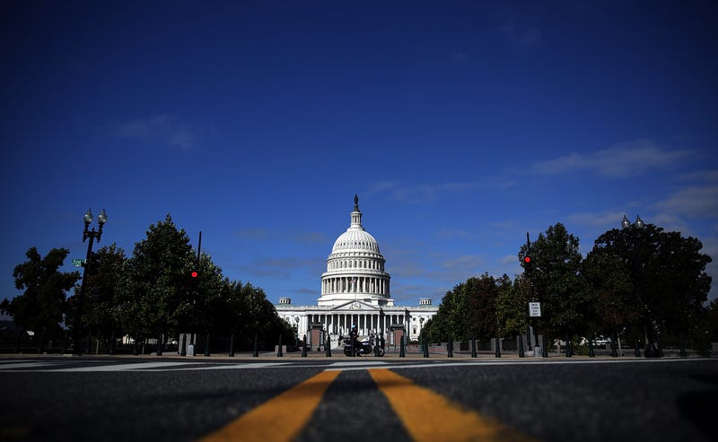 The United States Capitol building is seen as Congress remains gridlocked over legislation to continue funding the federal government September 29, 2013 in Washington, DC.