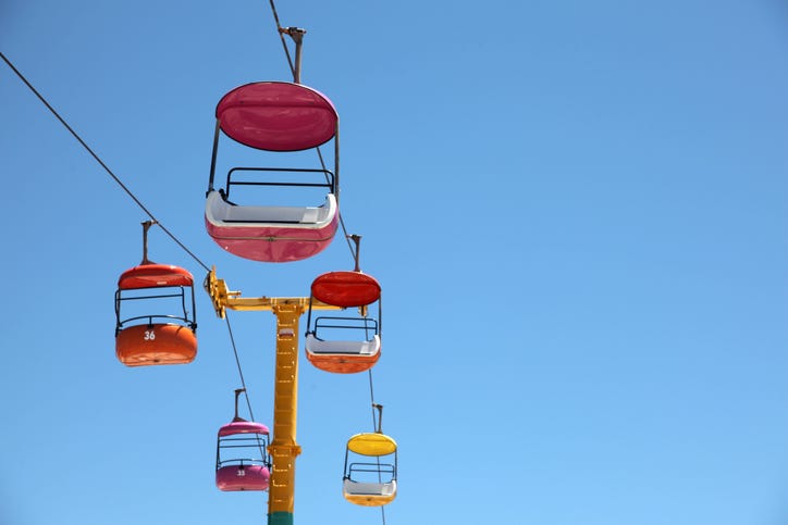 cable car ride at the state fair