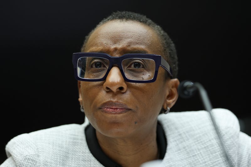 Dr. Claudine Gay, president of Harvard University, testifies before the House Education and Workforce Committee at the Rayburn House Office Building on Dec. 5, 2023, in Washington, D.C