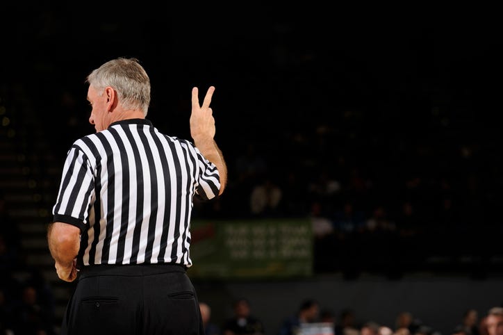 Basketball ref.
