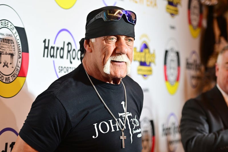 Hulk Hogan attends a New Era In Florida Gaming Event at Seminole Hard Rock Hotel & Casino Tampa on December 08, 2023 in Tampa, Florida. (Photo by Julio Aguilar/Getty Images)