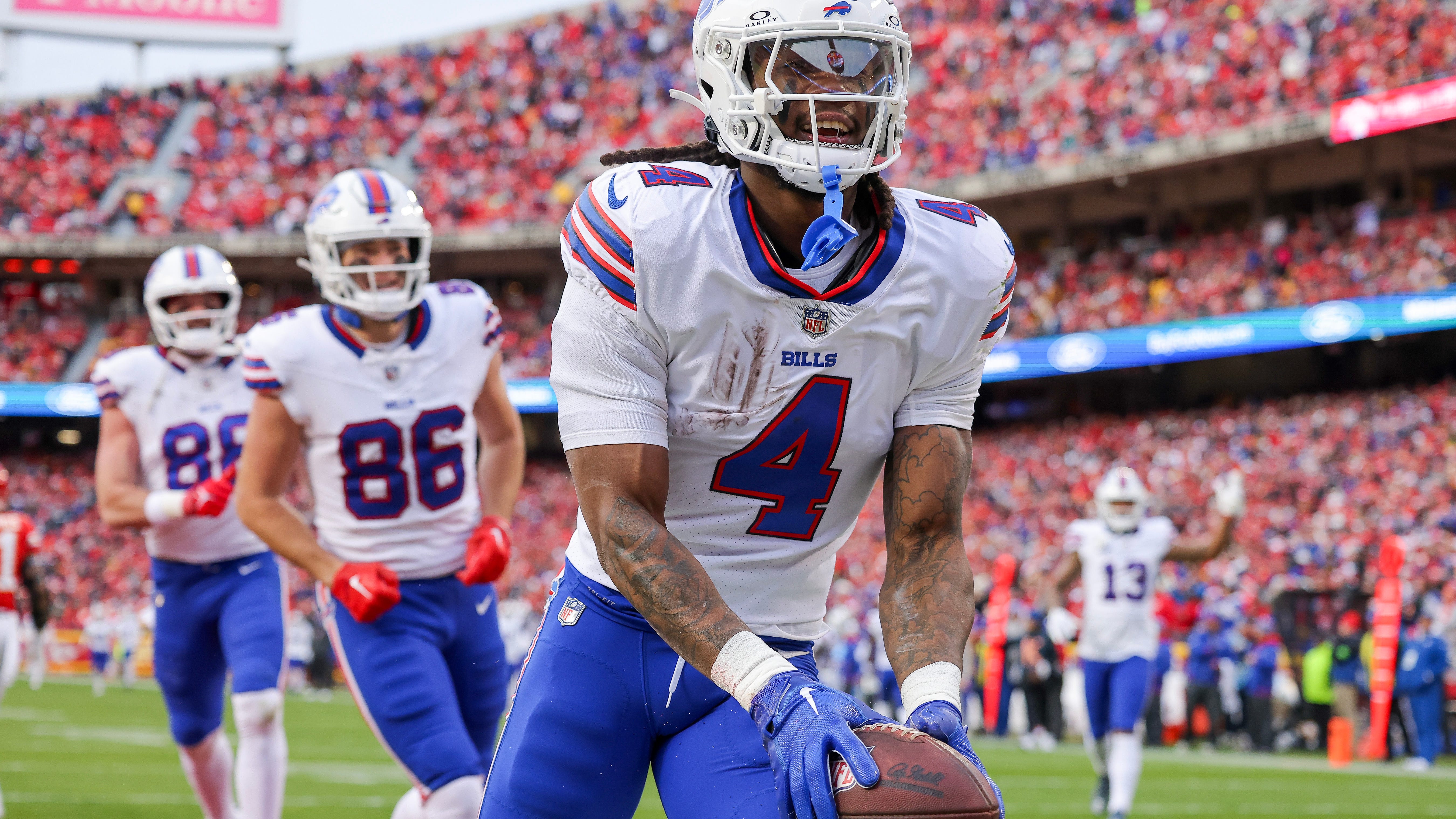 Bills sign running back James Cook to four-year, $48 million contract extension