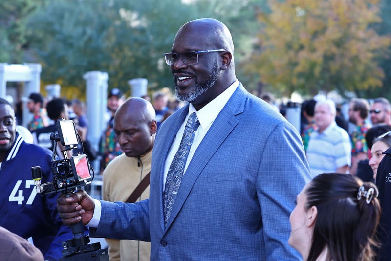 NBA legend Shaquille O'Neal