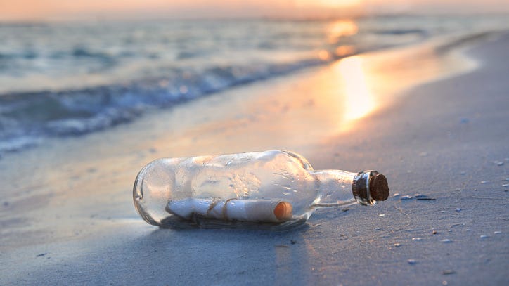 Teen's 3-year-old message in a bottle is found right after best friend dies
