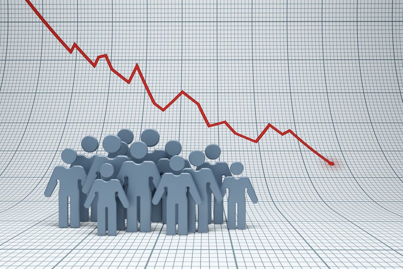 Negative trend