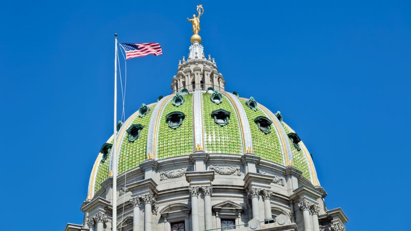 The Pennsylvania State Capitol.