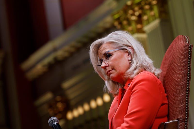 Former U.S. Rep. Liz Cheney (R-WY) is opening a two-day stay in Wisconsin and Michigan campaigning for Democrat Kamala Harris.