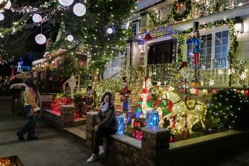 The light extravaganza is centered around 84th Street and 12th Avenue